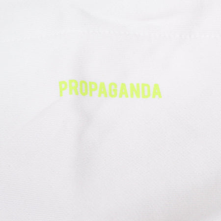 PROPAGANDA Felpa Cappuccio Uomo Scarful Hoodie White da uomo