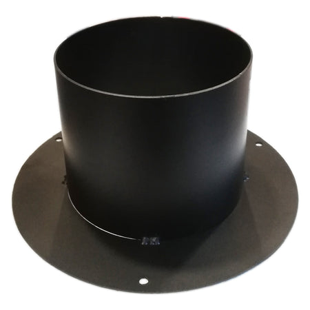 Rosone con tubo attacco FF per stufa a legna