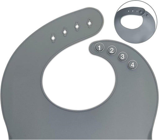 Set 10pz Pappa Svezzamento Bambini Silicone Piatto Ciotola Cucchiaio Forchetta Bavaglini