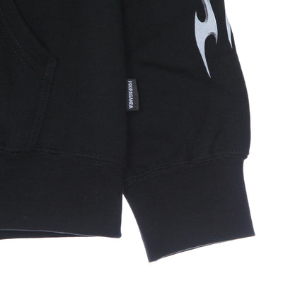PROPAGANDA Felpa Cappuccio Uomo Skeleton Hoodie Black da uomo