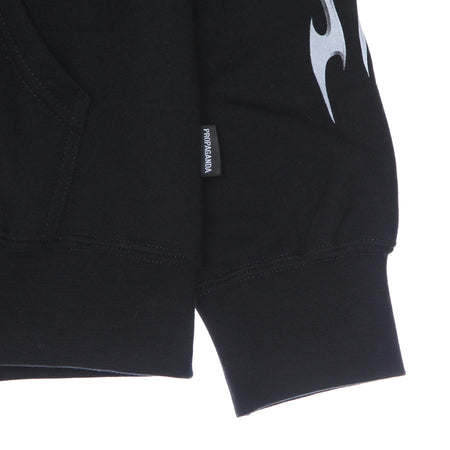 PROPAGANDA Felpa Cappuccio Uomo Skeleton Hoodie Black da uomo