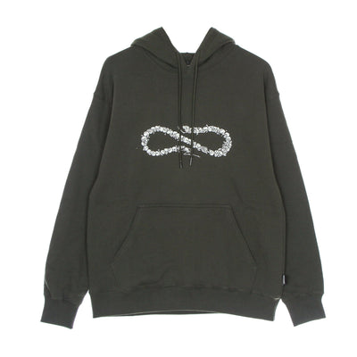PROPAGANDA Felpa Cappuccio Uomo Xv Bones Hoodie Military Green da uomo