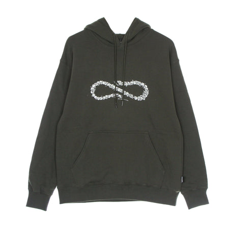 PROPAGANDA Felpa Cappuccio Uomo Xv Bones Hoodie Military Green da uomo