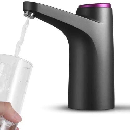 Distributore Acqua Automatico Portatile USB - Pompa Elettrica 1200 MAh Con Due Adattatori Per Bottiglie, Per Casa E Campeggio