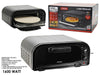 Forno Per Pizza Con Pietra Refrattaria 1600w Cottura Rapida Doppio Elemento Riscaldante