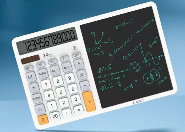 Calcolatrice Solare Con Tasti Con Tavoletta Grafica Lavagna Digitale Per Scrittura A Mano