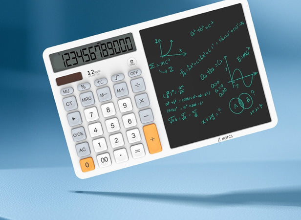 Calcolatrice Solare Con Tasti Con Tavoletta Grafica Lavagna Digitale Per Scrittura A Mano