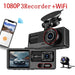 Dash Cam Wifi Hd 1080p Car Dvr Videoregistratore G-sensor Telecamera Anteriore Interna
