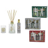 Set Diffusore Fragranza 100ml Con 6 Bastoncini Candela Profumata Spray Ambiente Natalizio