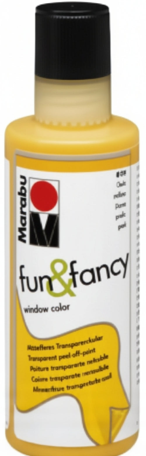 MARABU - FUN&FANCY COLORE A BASE D'ACQUA PER VETRI 8OML - COLORE VANIGLIA 222