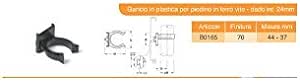Pz20 Ganci Nylon a Clip Universali per Zoccolo Mobili Cucine