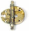 Cerniera per porte in luce scodellino d35 35x18x12 Pezzi 50 Marca Vitel Modello 0056 (Oro)