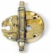 Cerniera per porte in luce scodellino d35 35x18x12 Pezzi 50 Marca Vitel Modello 0056 (Oro)
