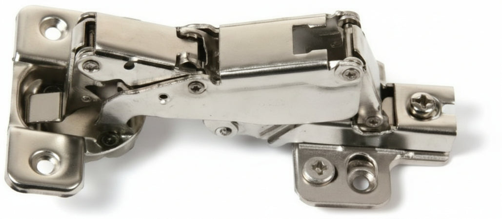 Cerniera Apertura 170° Collo 00 Scod035 Nichelata+ Base Regolabile Pz 20 Vi.Te.L A0168