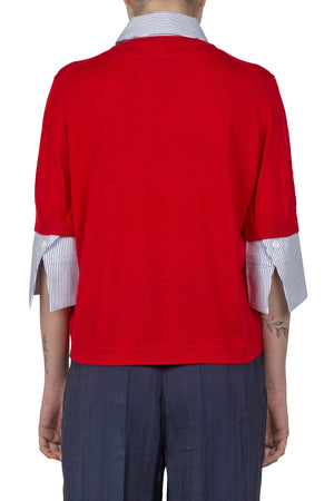 Semi-Couture Semi Couture - Maglia - 450809 - Rosso da donna