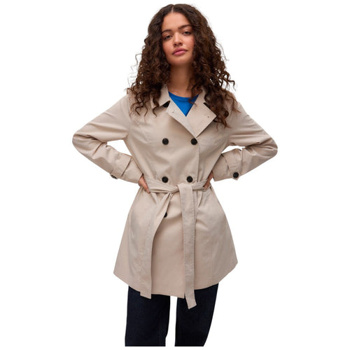 Vero moda trench beige Chelsea Olivia 10329343 Giubbini Vero Moda