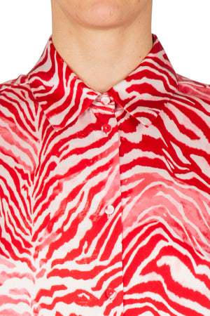 ATTIC &amp; BARN Attic &amp; Barn - Camicia - 451128 - Rosa/Rosso da donna