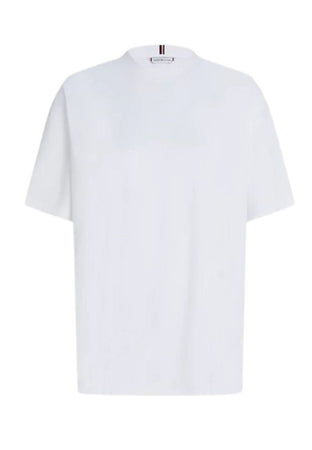 Tommy Hilfiger T-SHIRT RLX LIGHT CTN INTERLOCK C-NK SS da donna