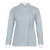 Casacca Giada Grigio Casacca Medicale Donna Tencel No Stiro Antibatterico
