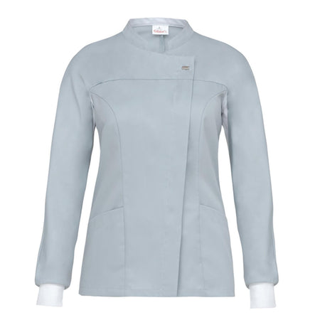 Casacca Giada Grigio Casacca Medicale Donna Tencel No Stiro Antibatterico
