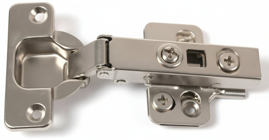 Cerniera Soft-Close c/08 sc 040 Nichelata + Base Regolabile PZ 24 Marca Vitel A0281