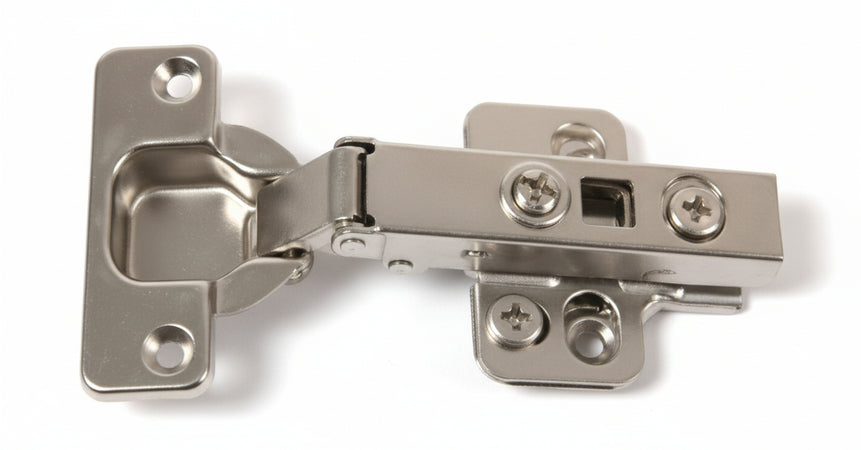 Cerniera Soft-Close C/15 sc 040 Nichelata + Base Regolabile PZ 24 Marca Vitel A0282