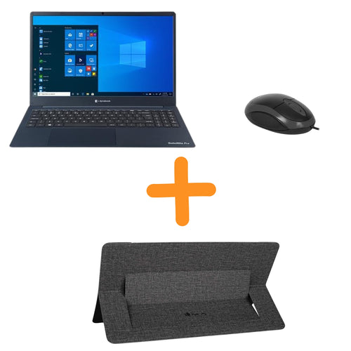TOSHIBA dynabook satellite pro c50-e-10q + supporto per rialzo + mouse omega
