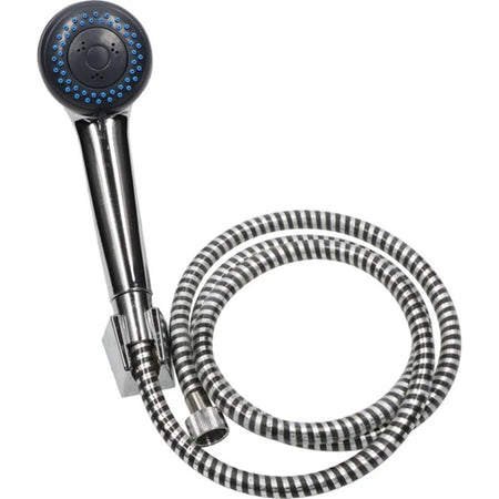 Set Doccia Doccetta Multigetto 3 Getti Con Supporto Muro Tubo Flessibile 1.5mt Universale