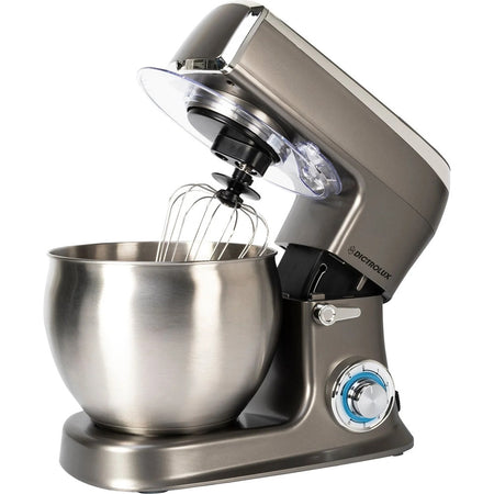 Impastatrice Planetaria Professionale Ciotola 8,5lt 1500w 6 Velocità + Pulse Manopola Led