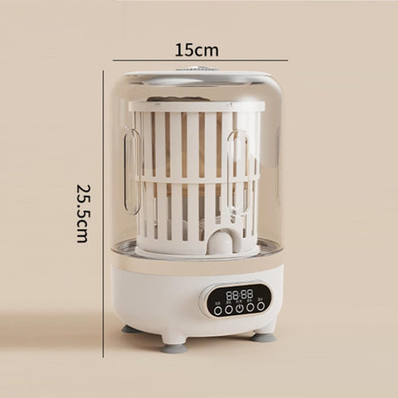 Mini Lavatrice Portatile Compatta Ricaricabile Design Senza Fili Con Cestello Centrifuga