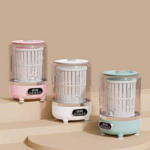 Mini Lavatrice Portatile Compatta Ricaricabile Design Senza Fili Con Cestello Centrifuga