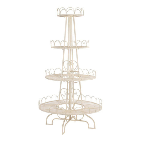 Alzata "Merek" struttura in metallo 4 piani per interni