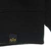 ALPHA INDUSTRIES Felpa Girocollo Uomo Nasa Reflective Sweater Black da uomo