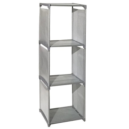 Scaffale Multiuso A 3 Scomparti Ripiani Armadio Componibile Per Bucato Mobile Casa Bagno