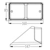 Fanale Posteriore Sx Trattore Fiat 5172684 confezione da 2 pezzi