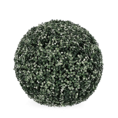 Bosso sintetico Gypsophila con fiori, realistico, per esterno