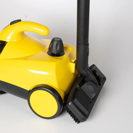 Pulitore A Vapore Multifunzionale A Traino 1500 Watt Igienizza Pulisce Casa Con Accessori