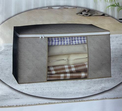 Scatole Per Armadio Salvaspazio Per Vestiti Porta Abiti Grande 60x40x35cm Con Finestra