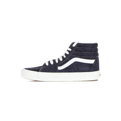 VANS Scarpa Alta Uomo Sk8-hi (pig Suede) Mid Blue/white da uomo