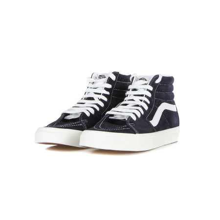 VANS Scarpa Alta Uomo Sk8-hi (pig Suede) Mid Blue/white da uomo