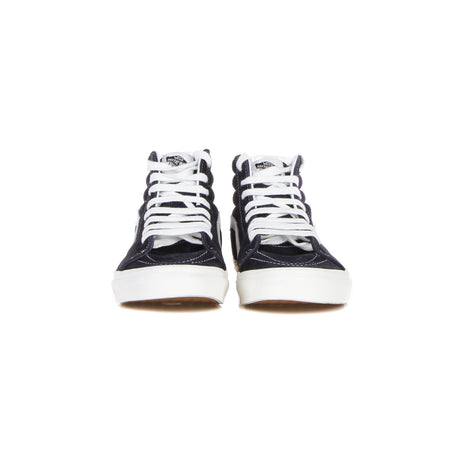 VANS Scarpa Alta Uomo Sk8-hi (pig Suede) Mid Blue/white da uomo