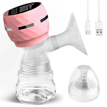 Tiralatte Elettrico Con Display Led 2 Modalità 9 Livelli Portatile Compatto Ricaricabile