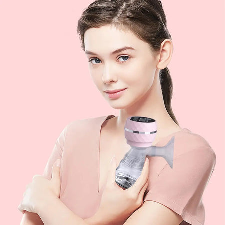 Tiralatte Elettrico Con Display Led 2 Modalità 9 Livelli Portatile Compatto Ricaricabile