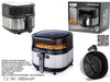 Friggitrice Ad Aria 7,2lt 1800 Watt Forno Con Luce Integrata Display Lcd Con Tasti Touch