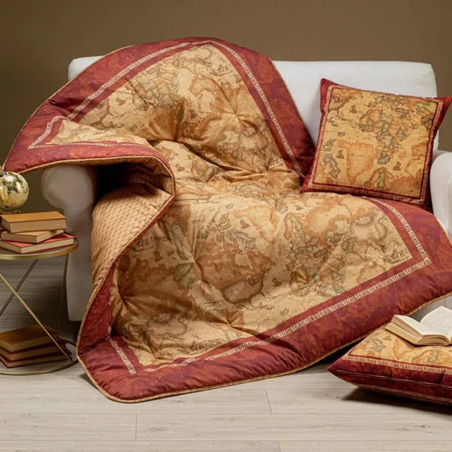 Scaldotto Geo Classic Red ! Alviero Martini in raso di cotone 1a Classe