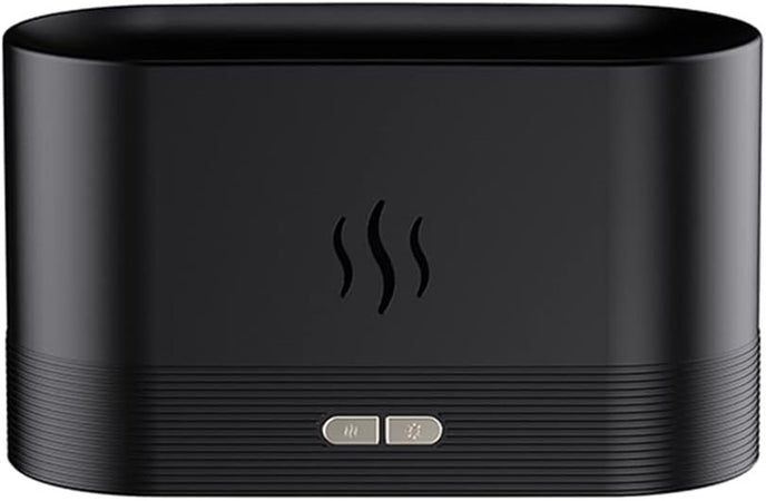 Diffusore Umidificatore A Nebbia Luce Effetto Fiamma Super Silenzioso Per Camera Ufficio