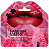 Maschera Labbra Hydrogel Con Estratto Di Rosa Acido Ialuronico Effetto Rilassante Nutriente