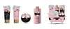 Set Regalo Donna 5pz A Forma Di Vasca Da Bagno Rosa Portaoggetti Per Cura Benessere Corpo