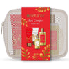 Set Corpo Con Pochette Da 4pz Con Lozione Scrub Per Cura Benessere Pelle Idea Regalo