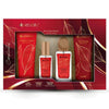 Set Cofanetto Idea Regalo Da 4 Pezzi Con Gel Doccia Lozione Corpo 2 Profumi Da Donna